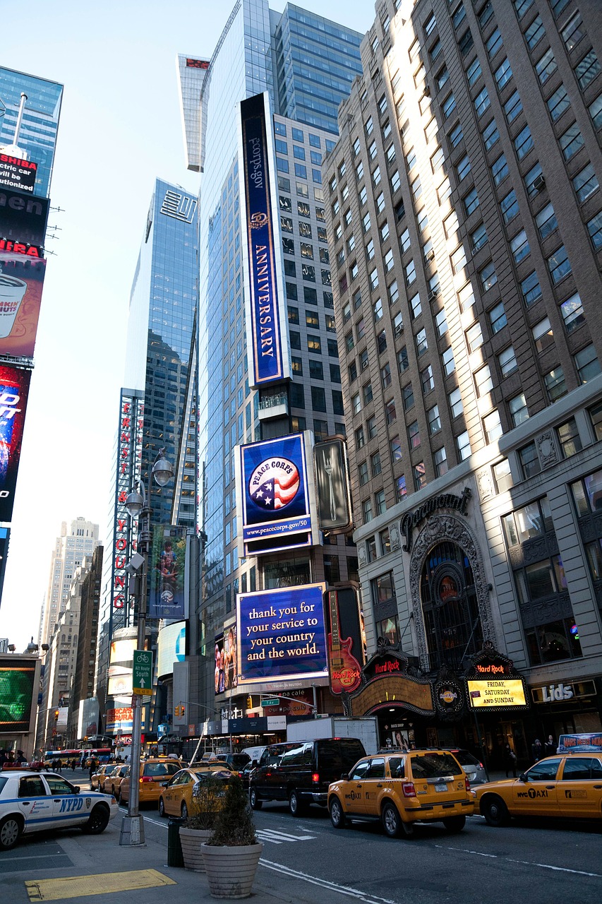 new york city manhattan skyscrapers free photo