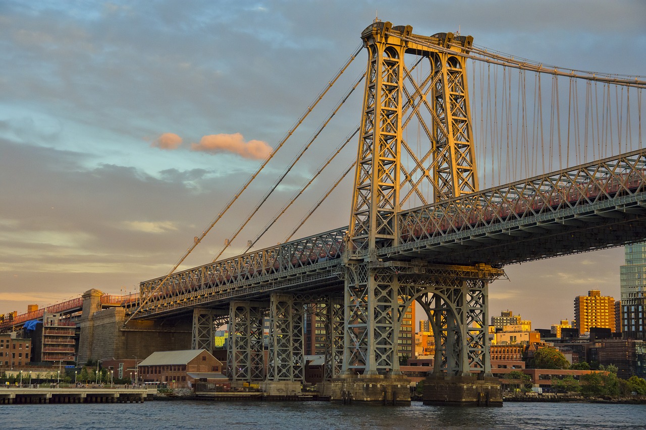 new york city  bridge  brooklyn free photo