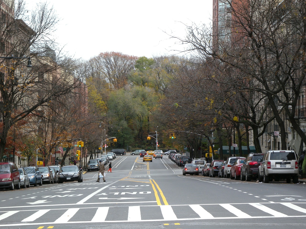 new york city columbus avenue cities free photo