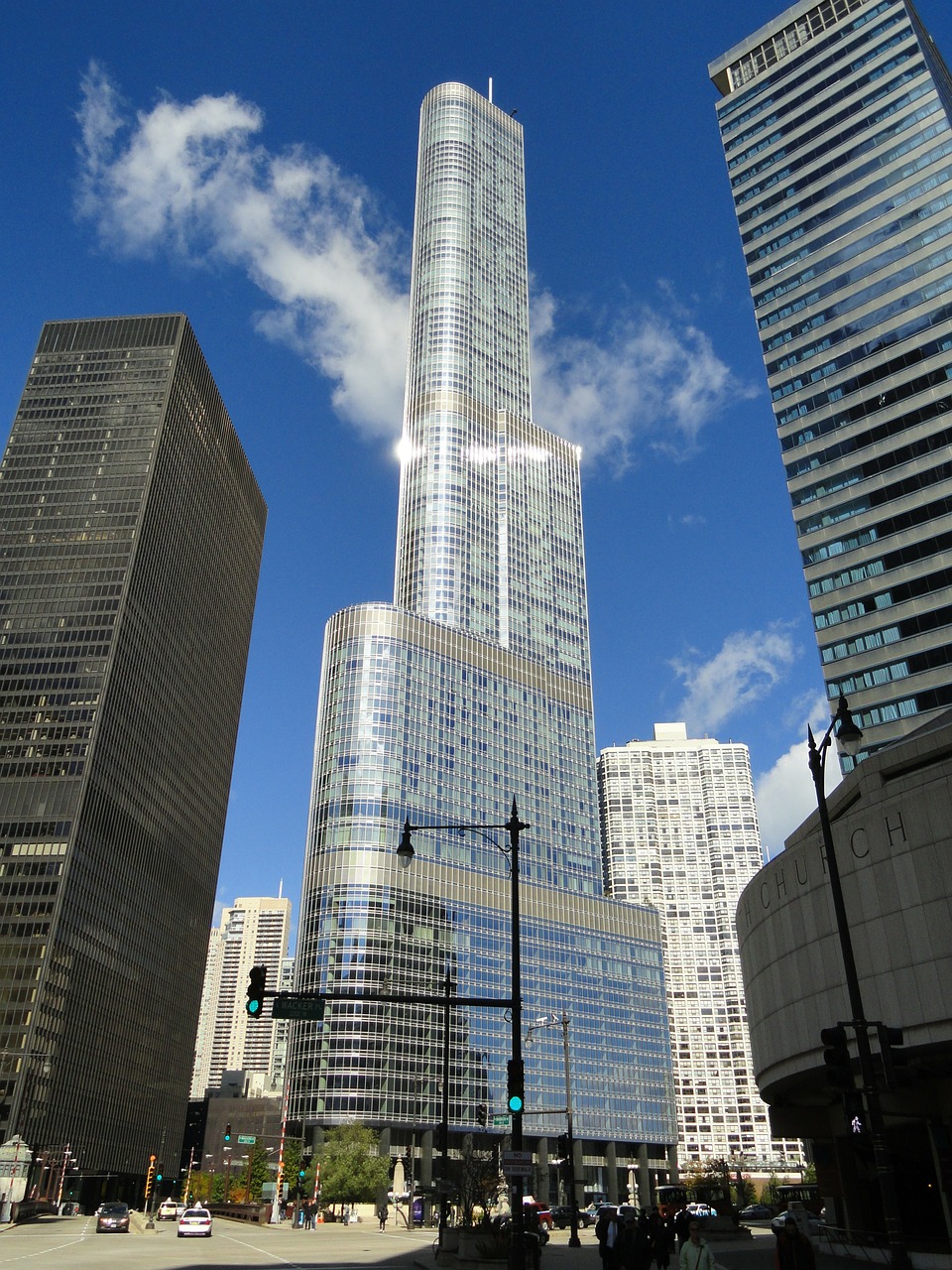 new york city skyscrapers buildings free photo