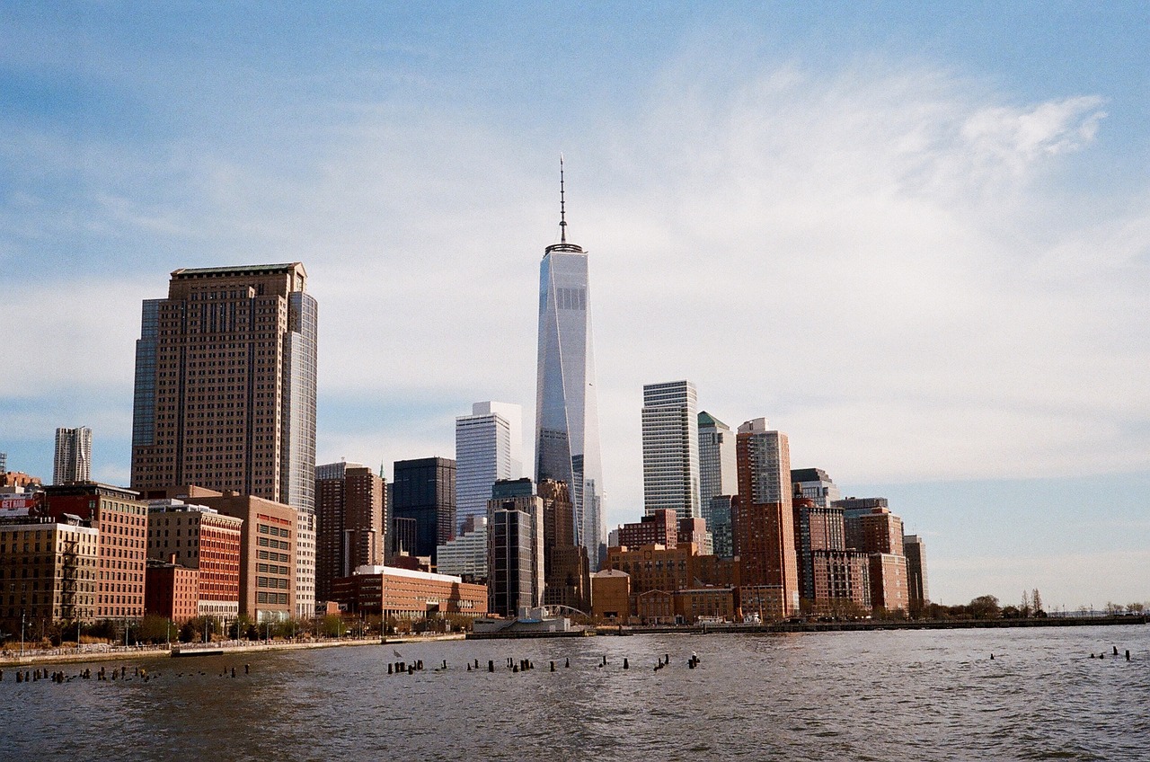 new york city manhattan skyline free photo