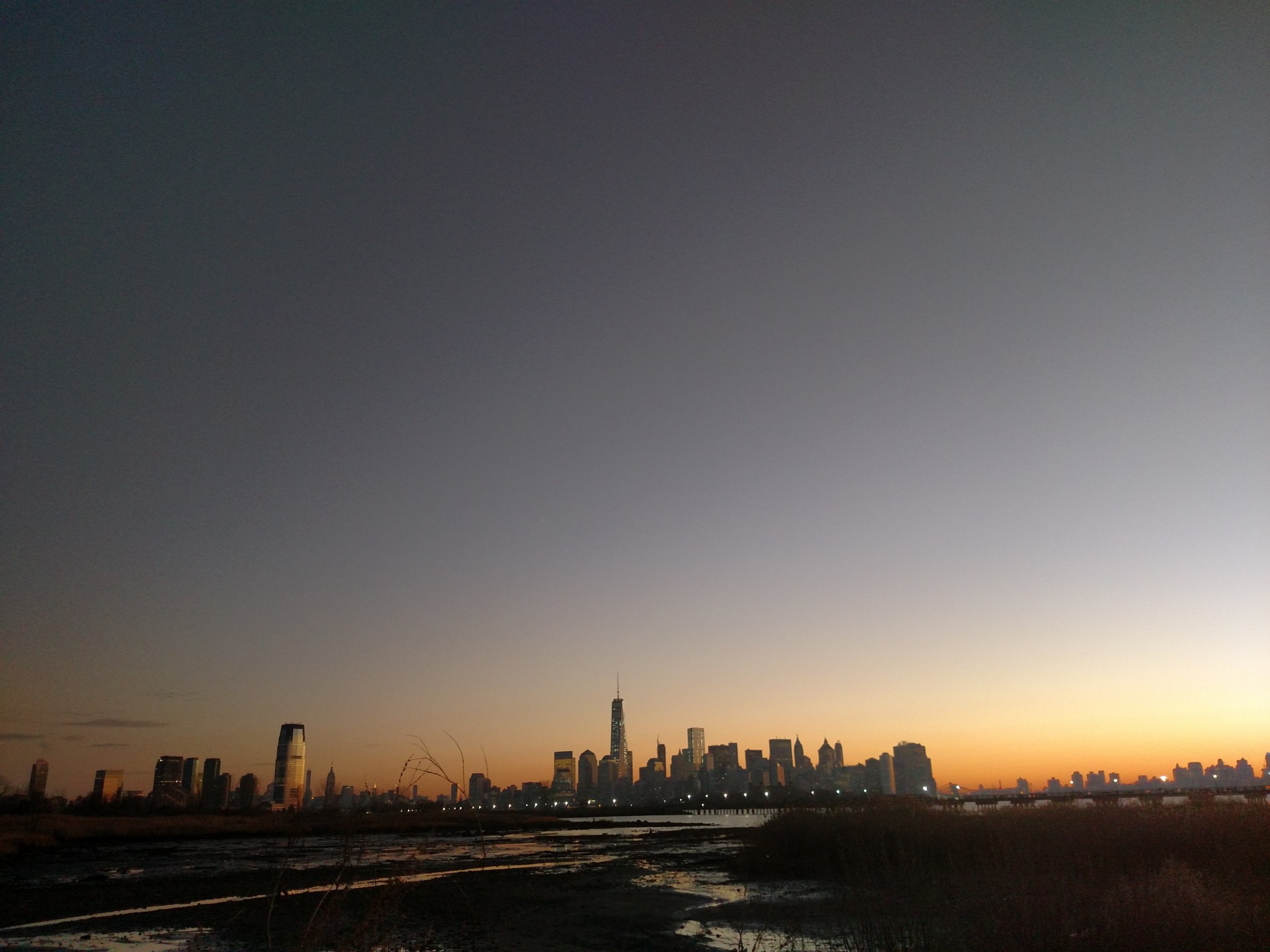 new york city skyline view free photo