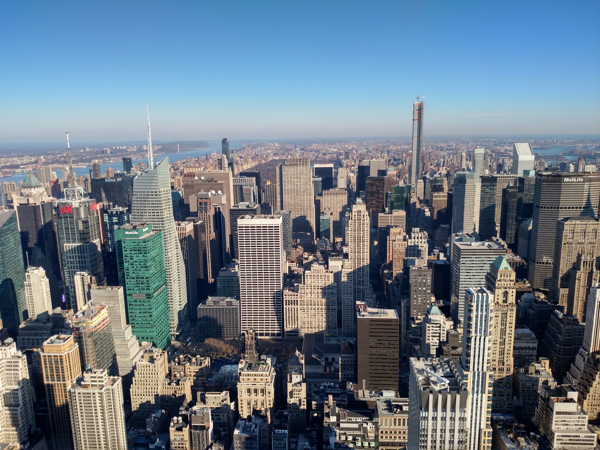 new york city skyline view free photo