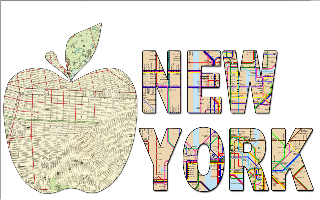 new york ny apple metro free photo