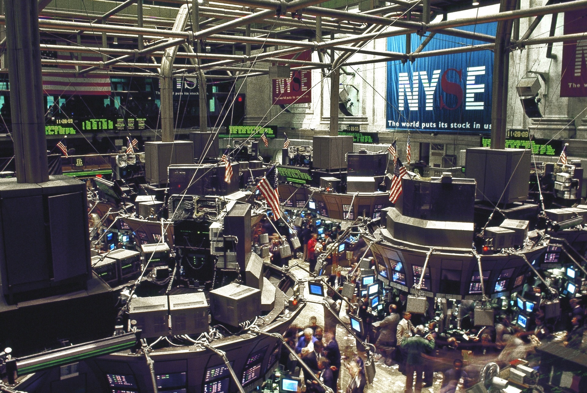 nyse new york stock exchange floor free photo
