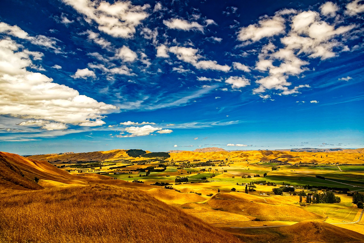 new zealand sky clouds free photo