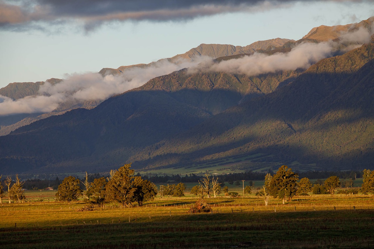 new zealand mountains the southern alps free photo