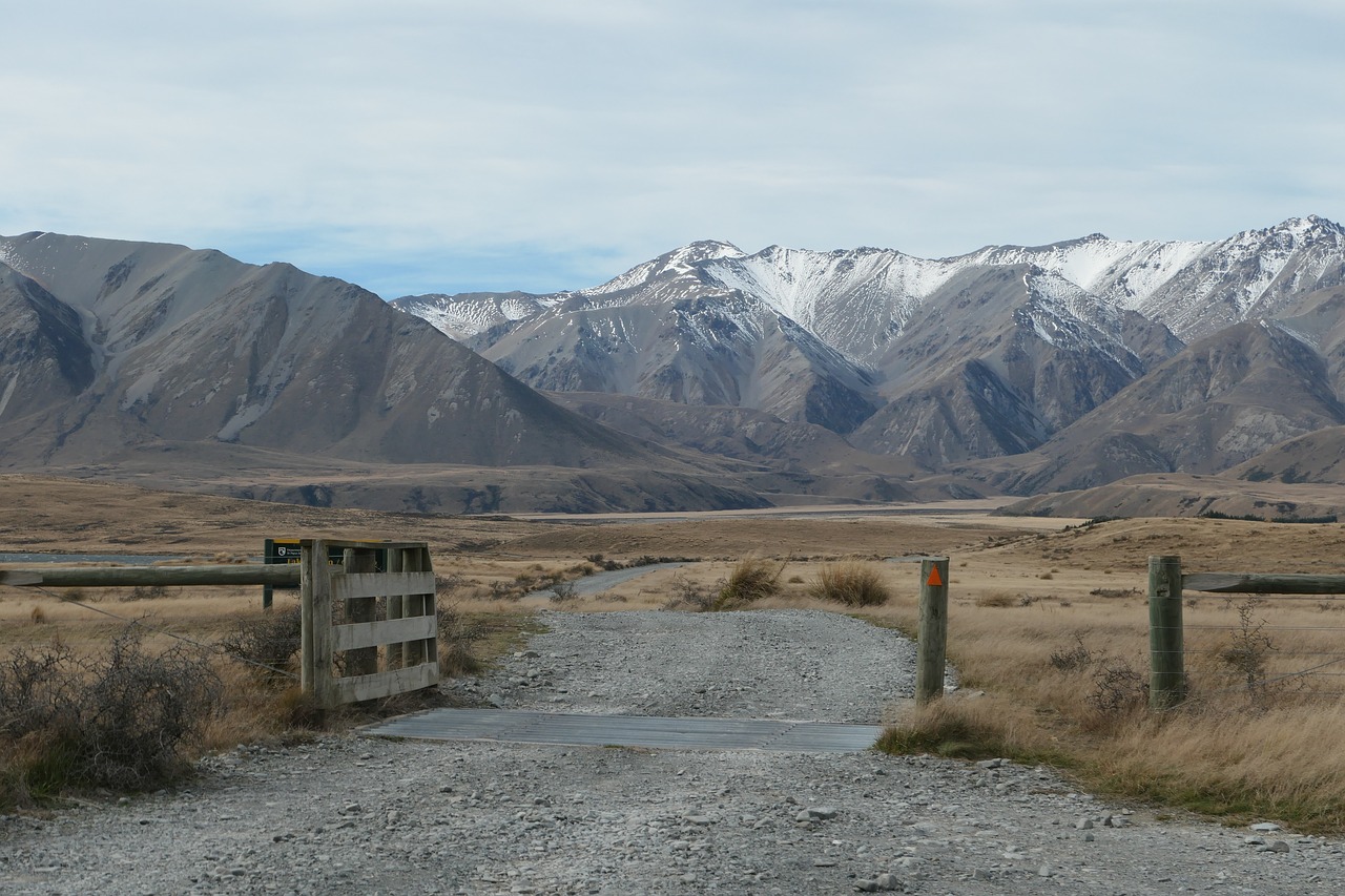 new zealand  road  gravel free photo