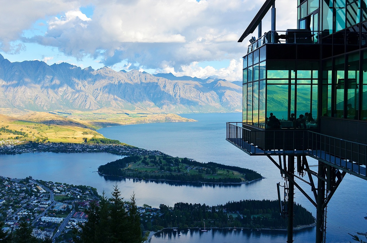 new zealand lake mountain free photo