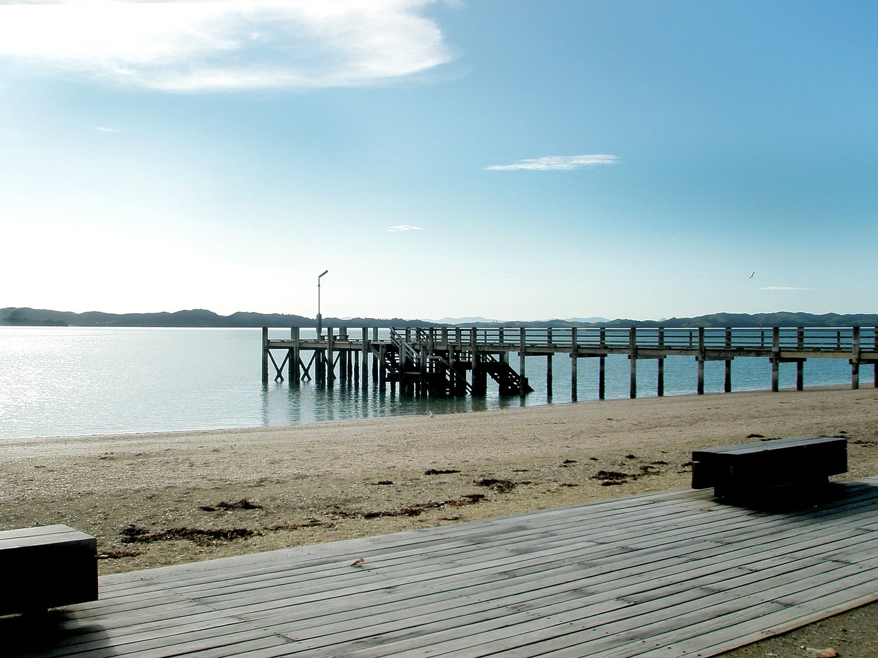 new zealand wharf pier free photo