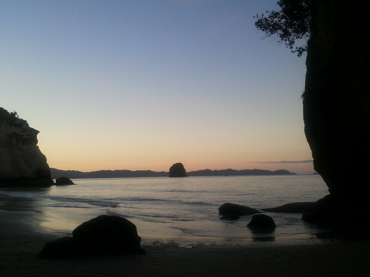 new zealand north island sunset free photo