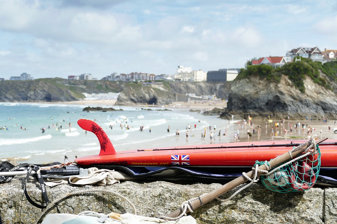 newquay cornwall england free photo