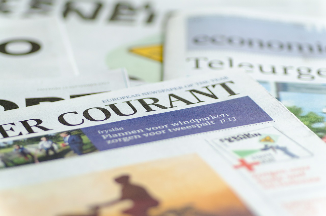 newspapers leeuwarder courant press free photo