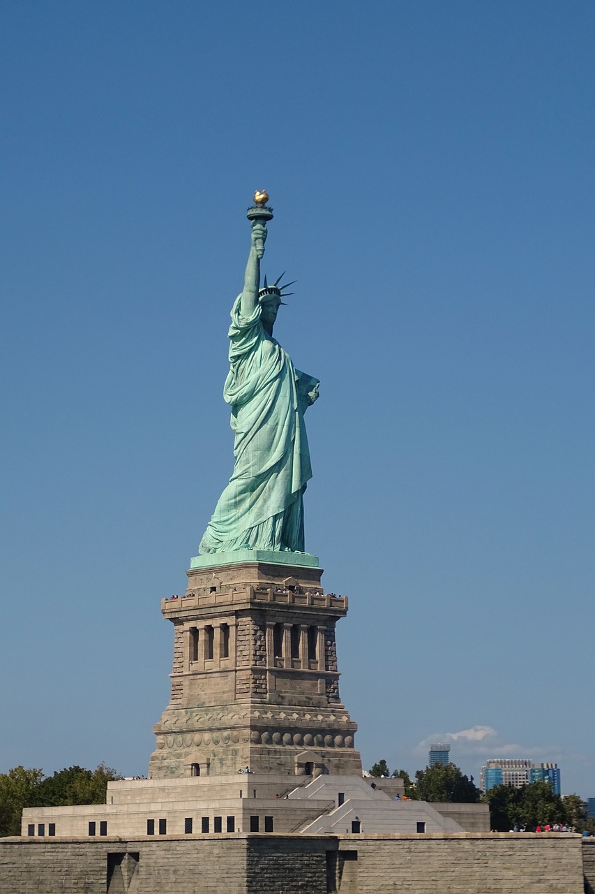 america statue of liberty newyork free photo