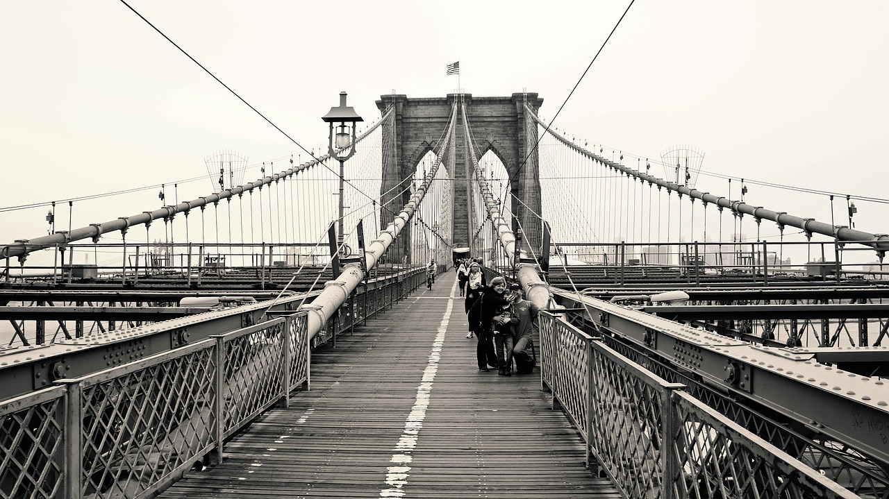 newyork  brooklyn bridge  bridge free photo