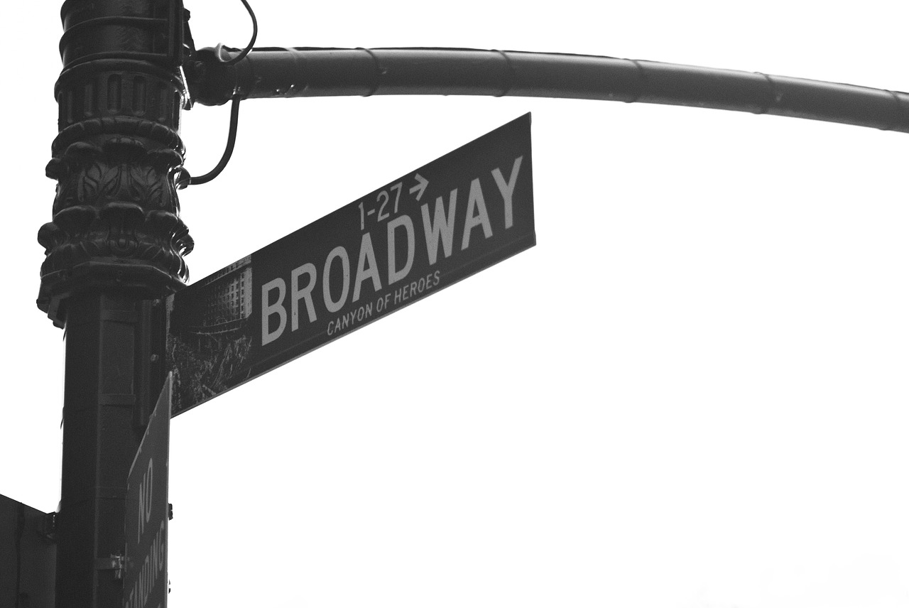 newyork  broadway  street free photo