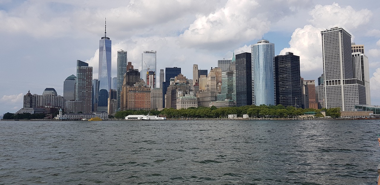 newyork  skyline  manhattan free photo