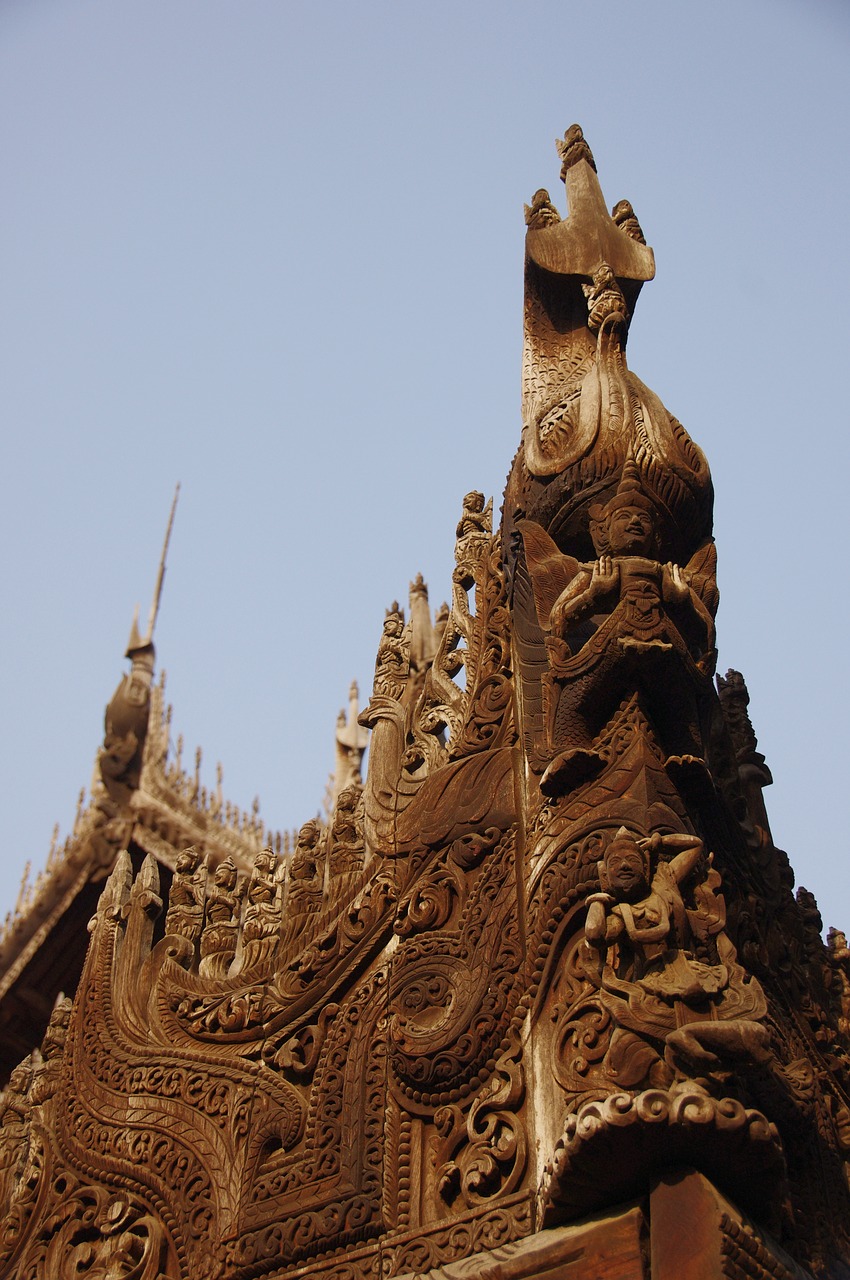 nga phe kyaung monastery myanmar burma free photo