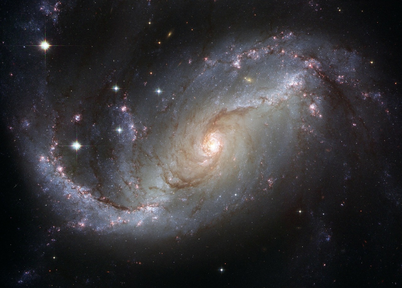 ngc 4414 barred spiral galaxy constellation schwertfisch free photo