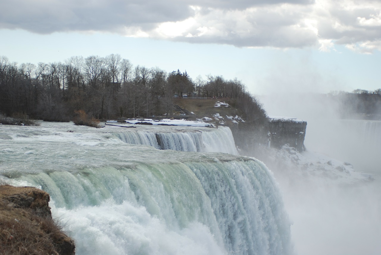 niagara water falls scenery free photo