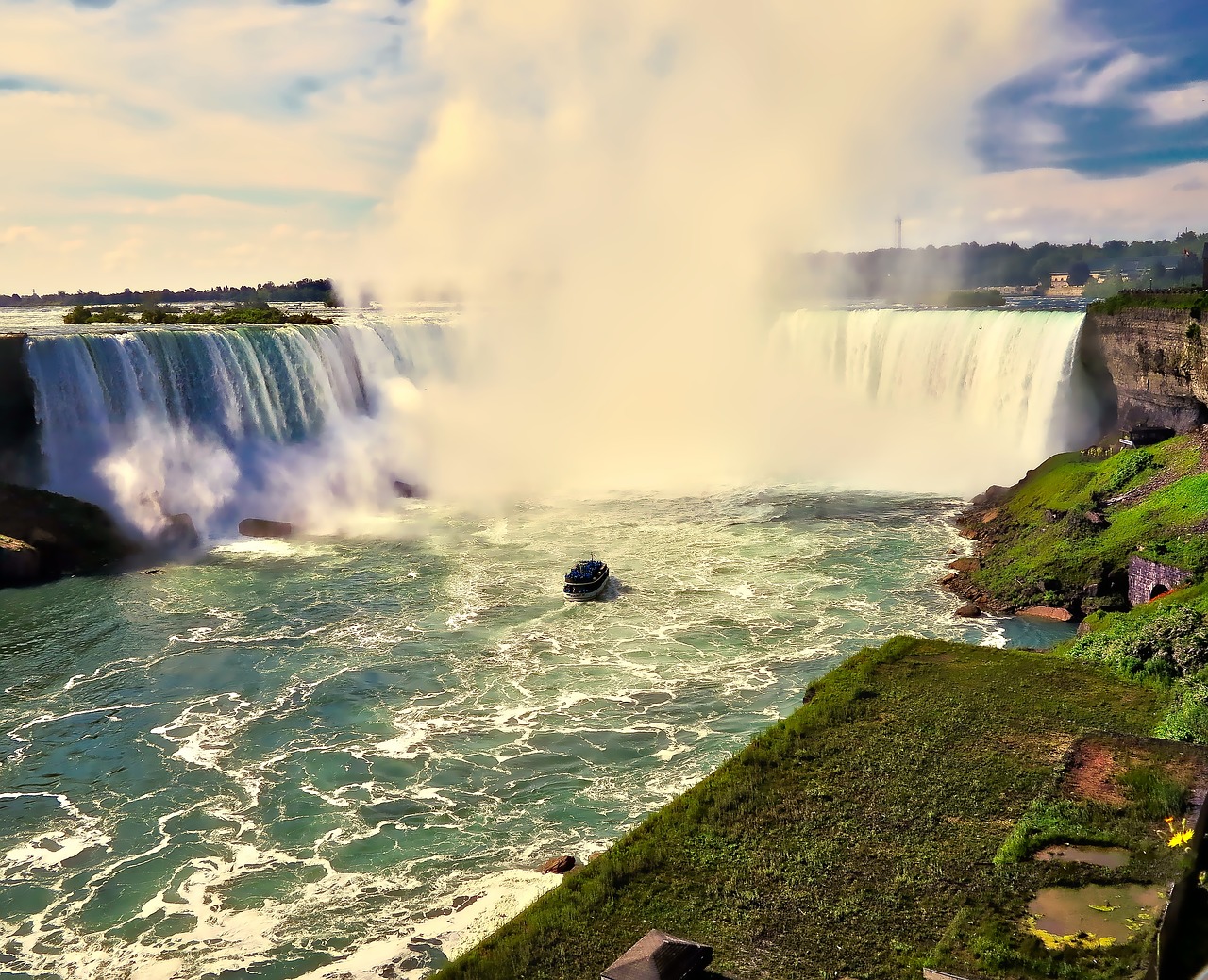 niagara waterfall canada free photo