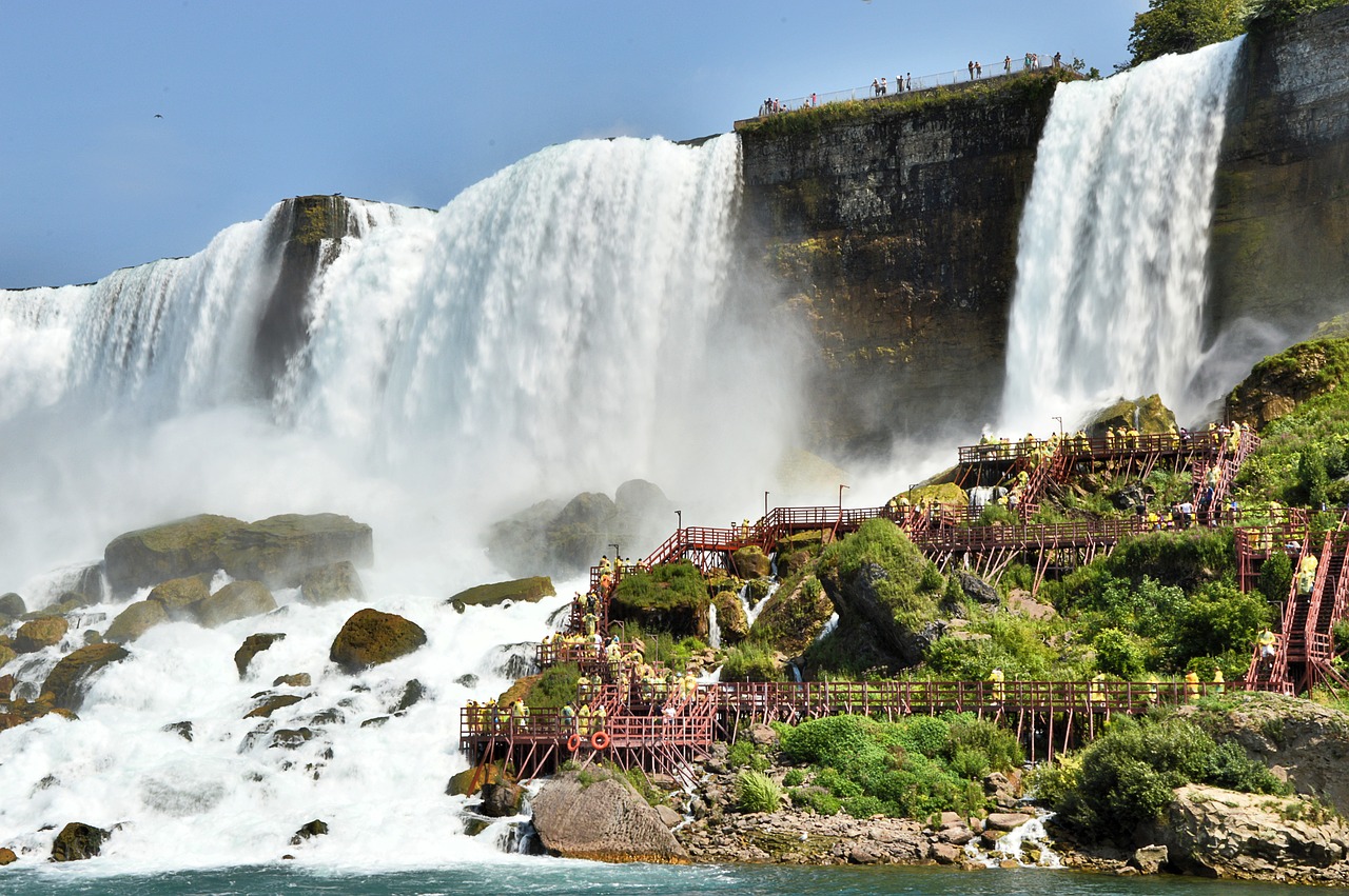 niagara falls usa water masses free photo