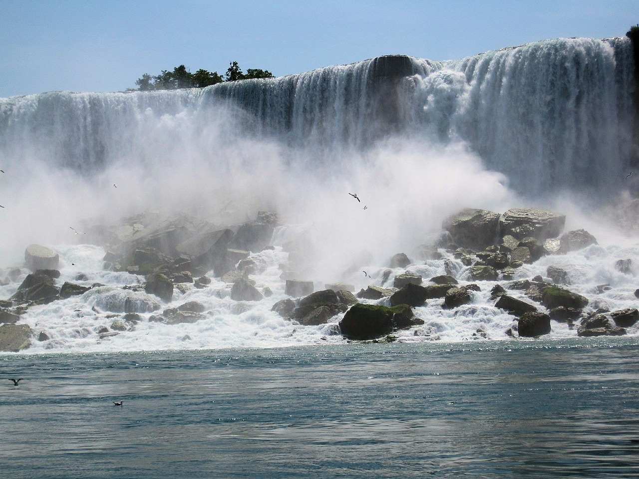 niagara falls american falls usa free photo