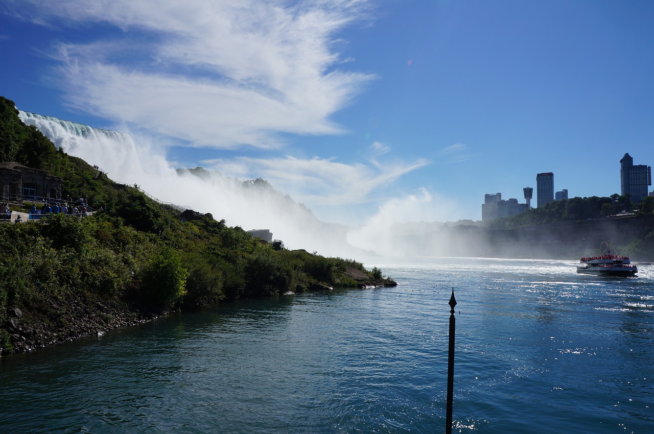 niagara falls waterfall water free photo