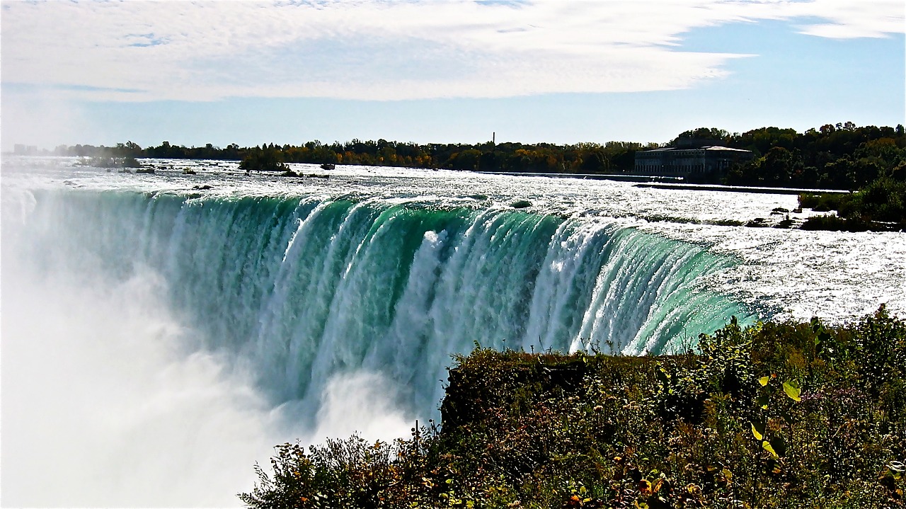 niagarafalls landscape river free photo