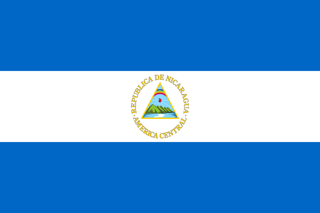 nicaragua flag national flag free photo