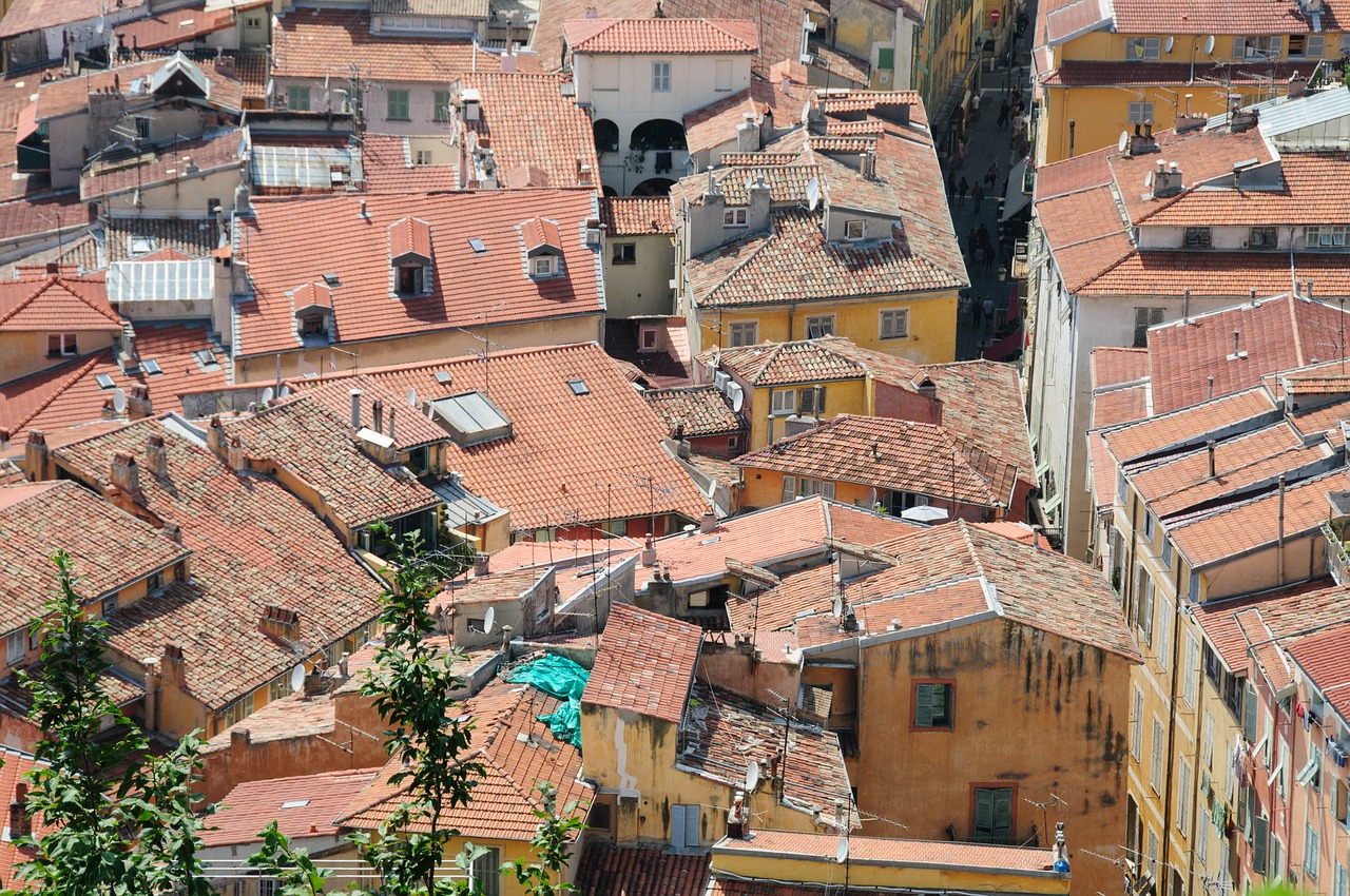 nice roofs summer free photo