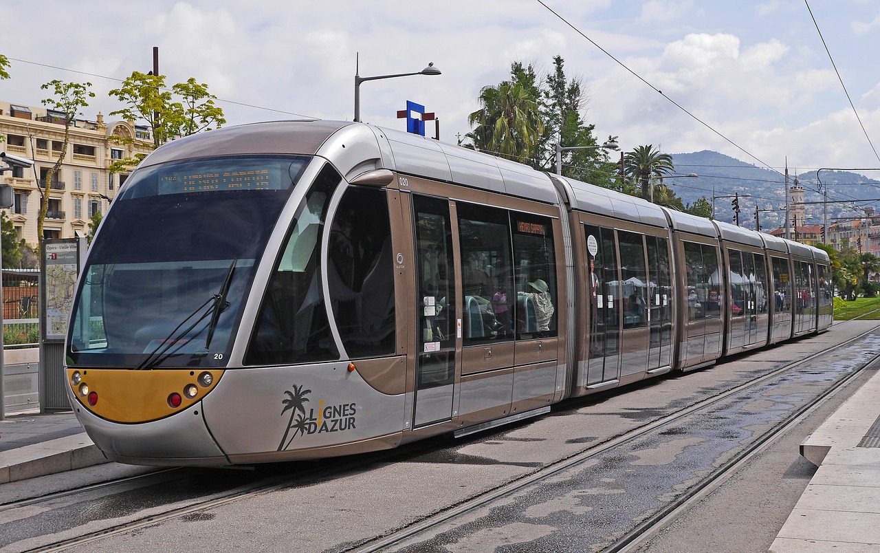 nice tram futuristic free photo