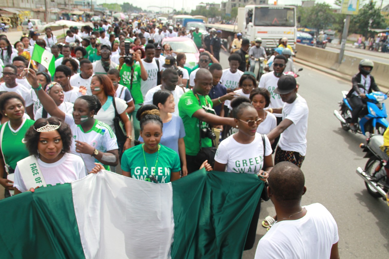nigeria green walk independence free photo