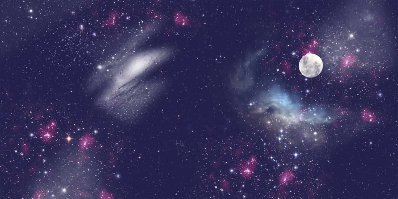 night sky universe free photo