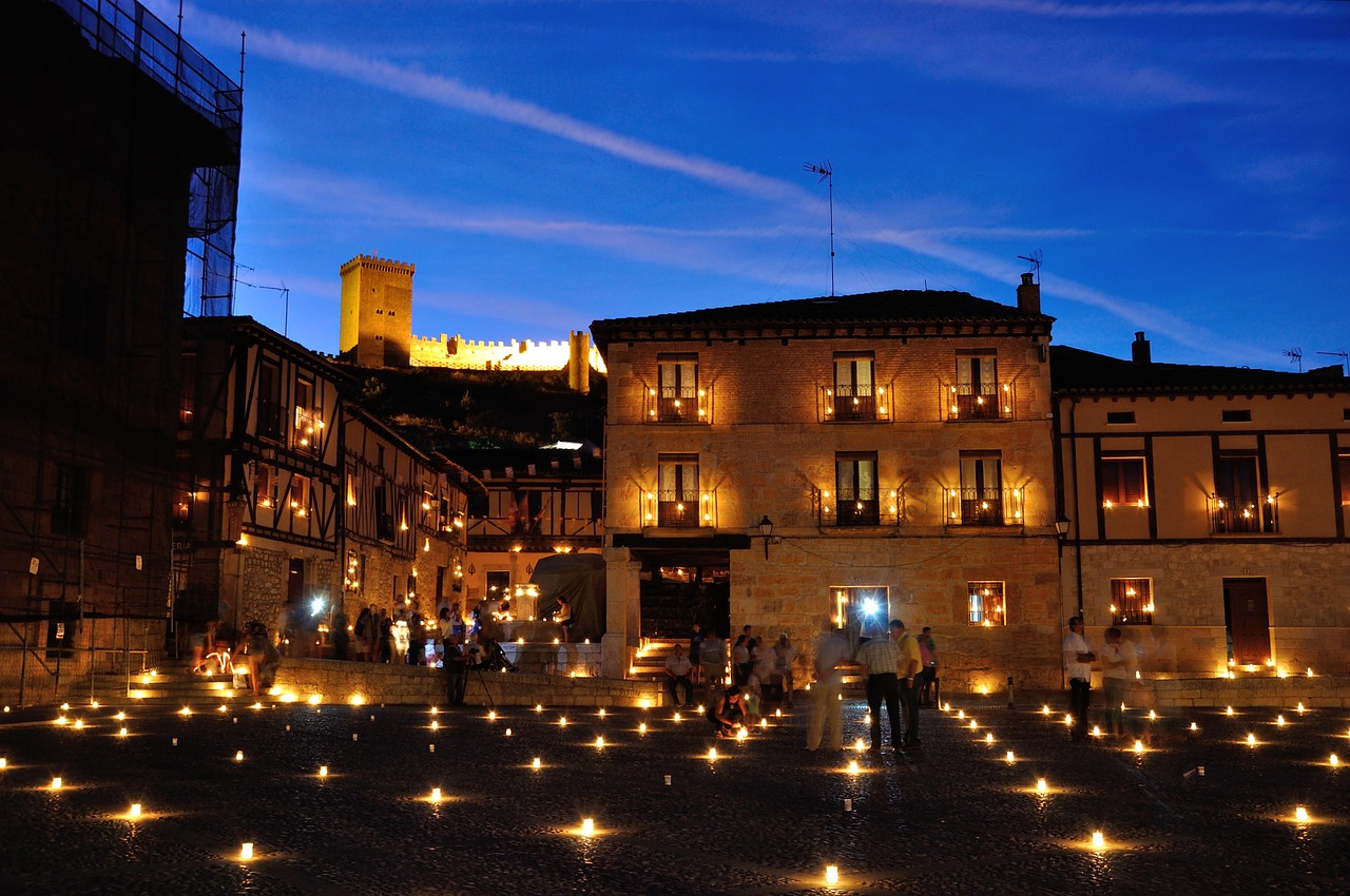 night candles peñaranda free photo