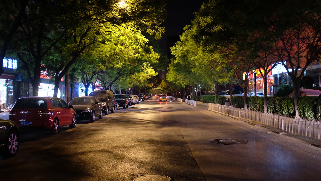 night street beijing free photo