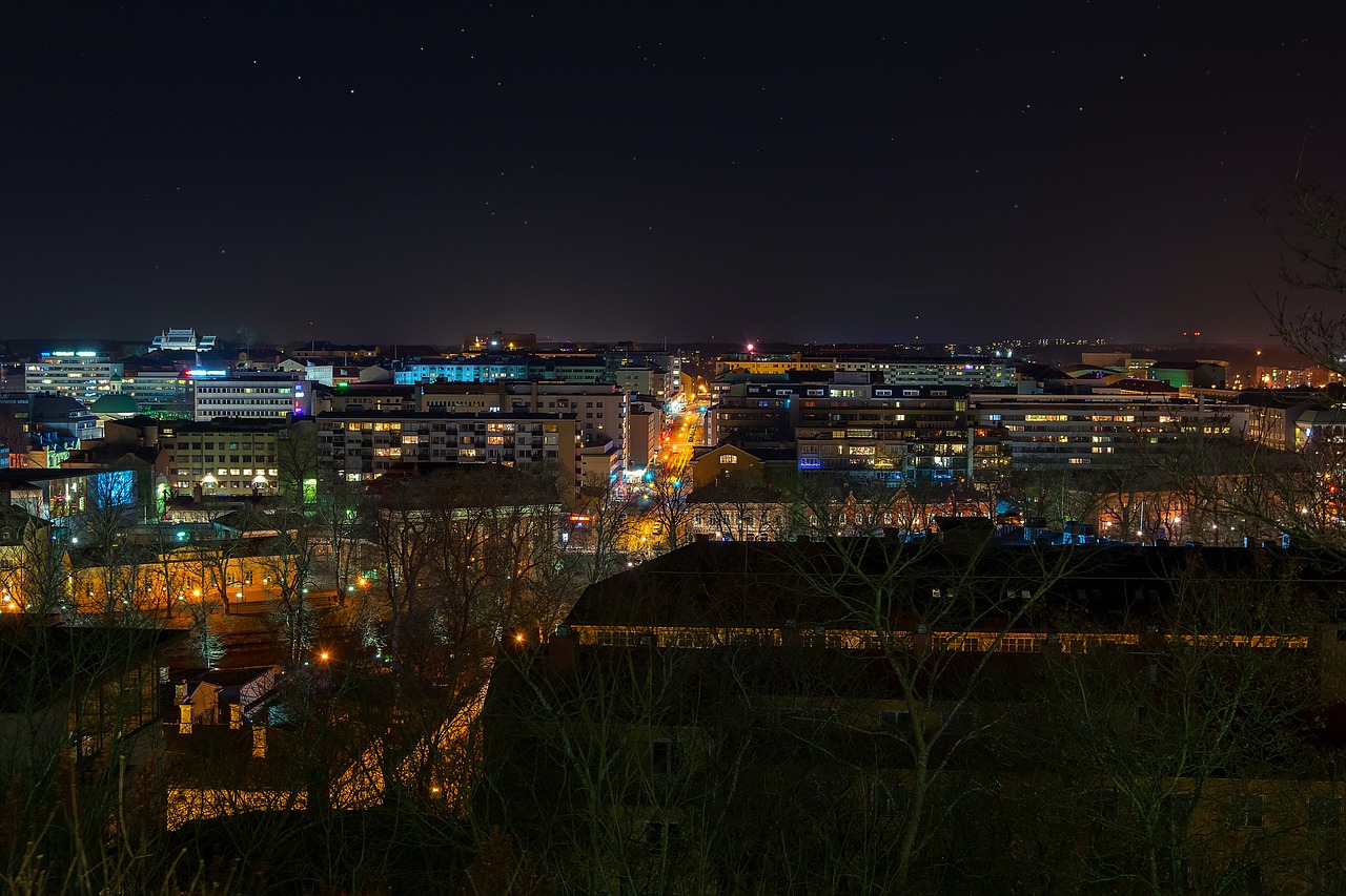 night city settlement free photo