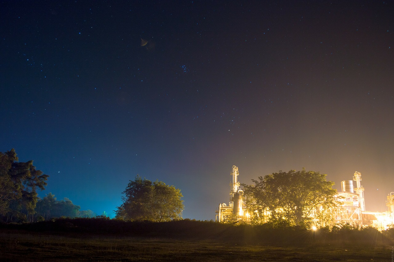 night night sky long exposure free photo