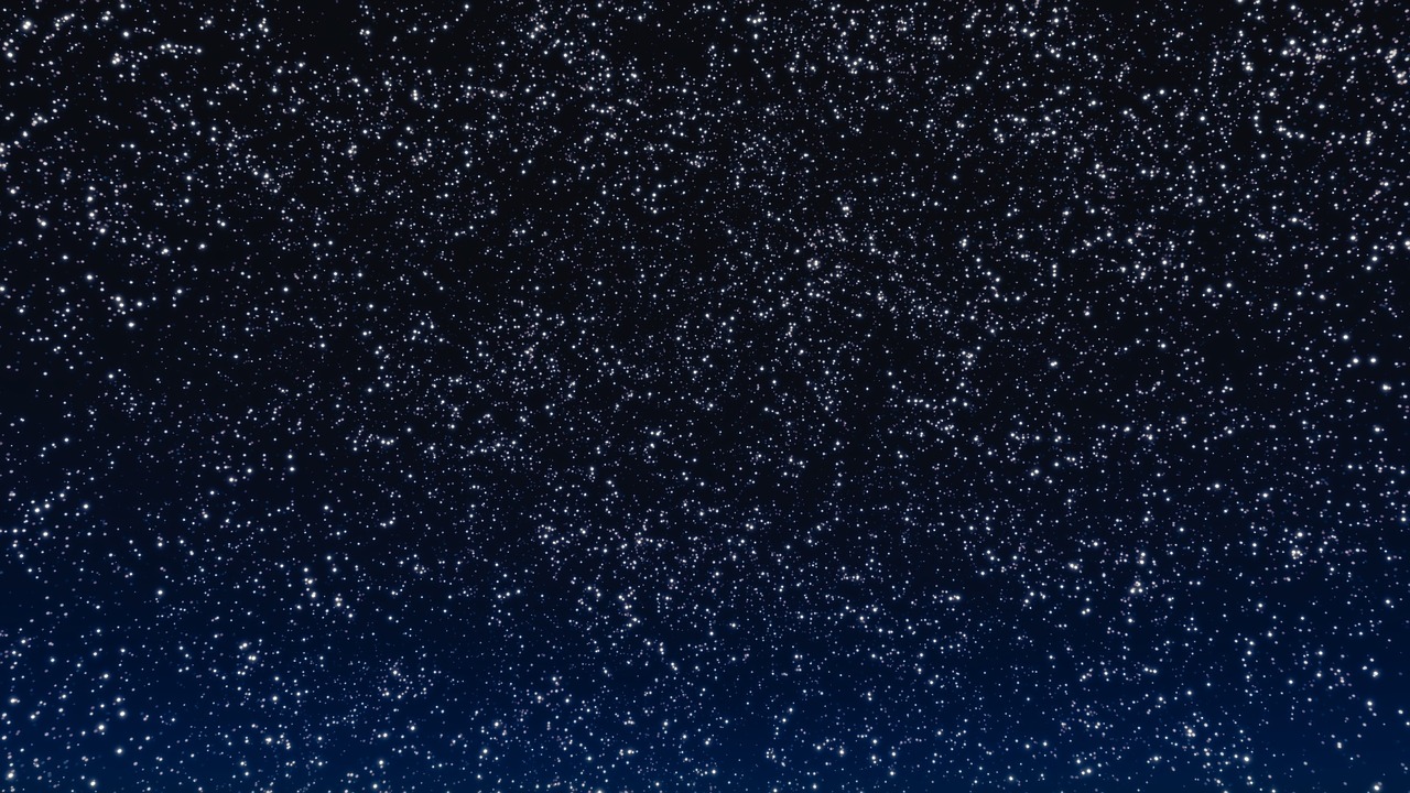night night sky sky free photo