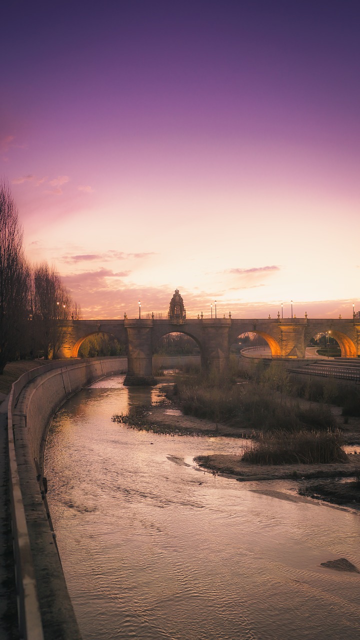 night  purple  sky free photo