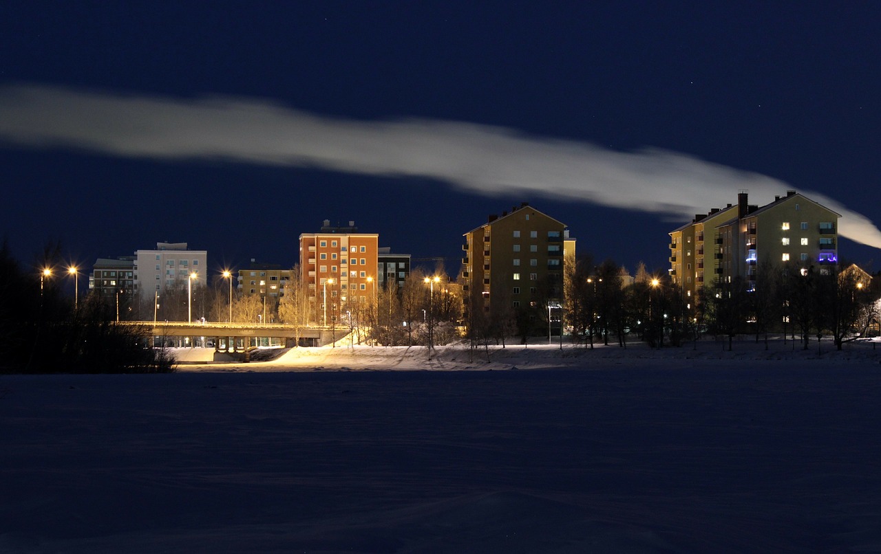 night evening sky free photo