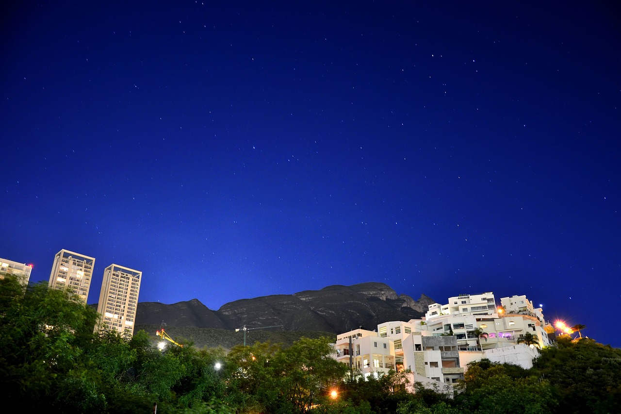 night stars sky free photo