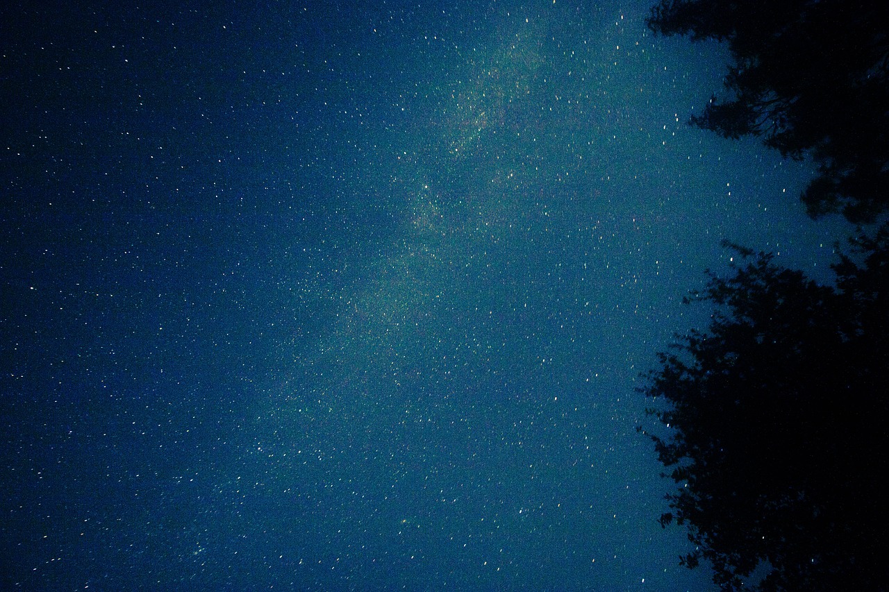 night sky starry sky milky way free photo