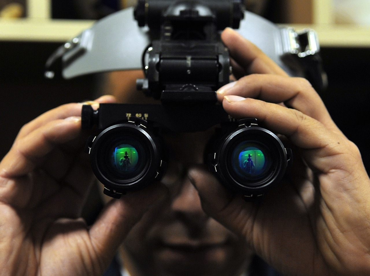 night vision goggles sight optometry free photo
