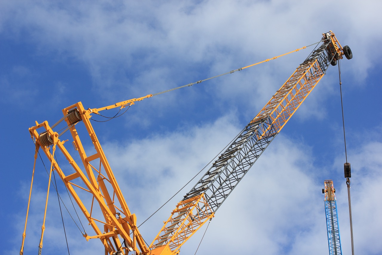 crane lift lifting free photo