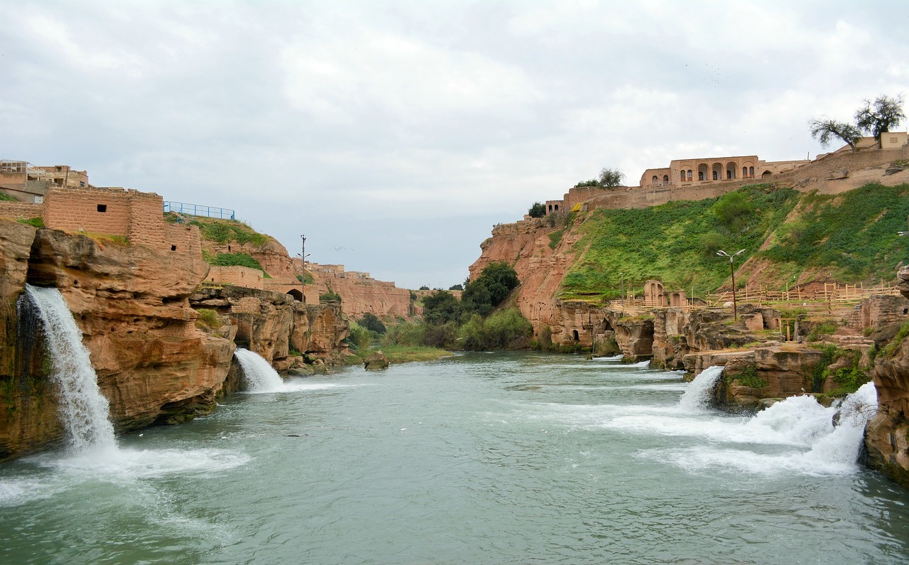 nikon 5200d ancient waterfalls in khuzestan free photo