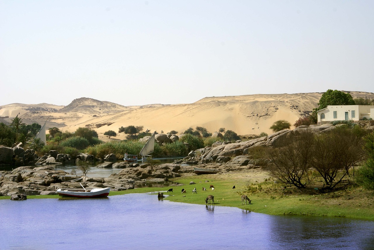 river nile egypt free photo