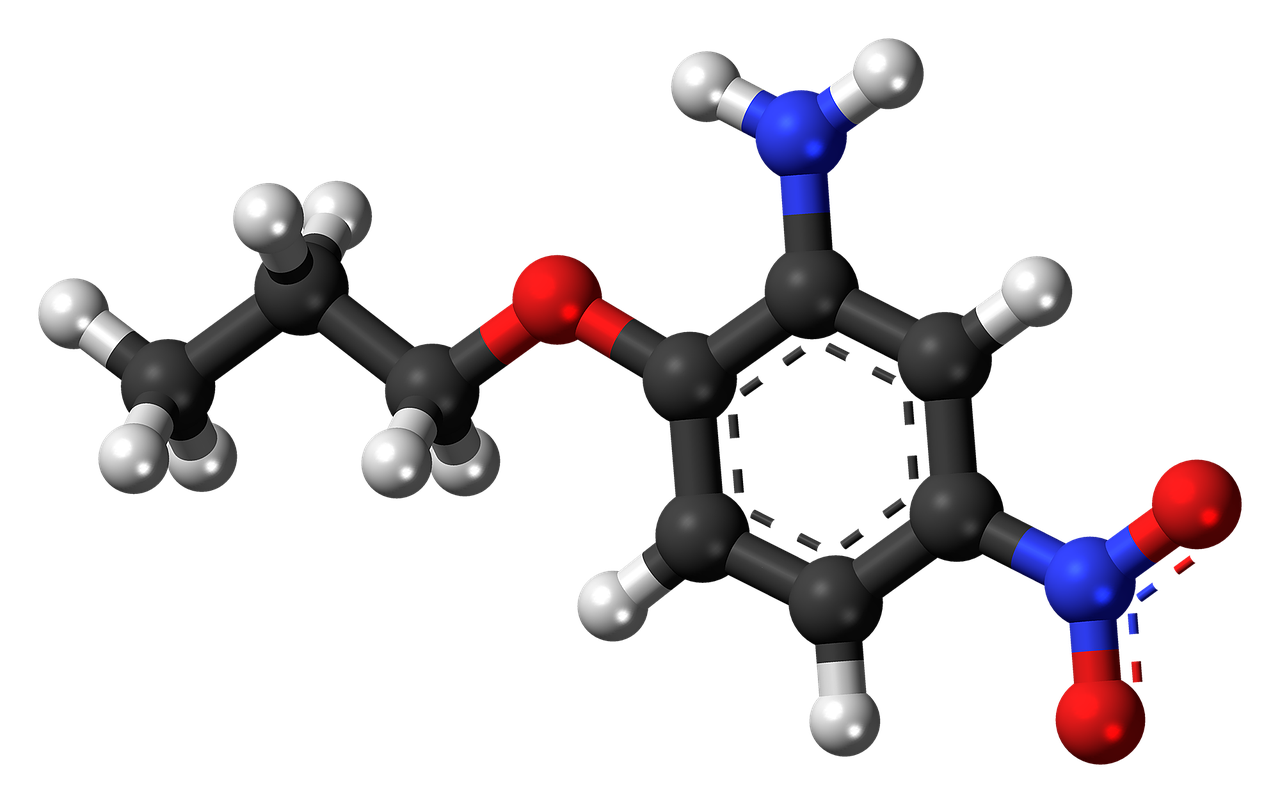 nitropropoxyaniline sweet molecule free photo