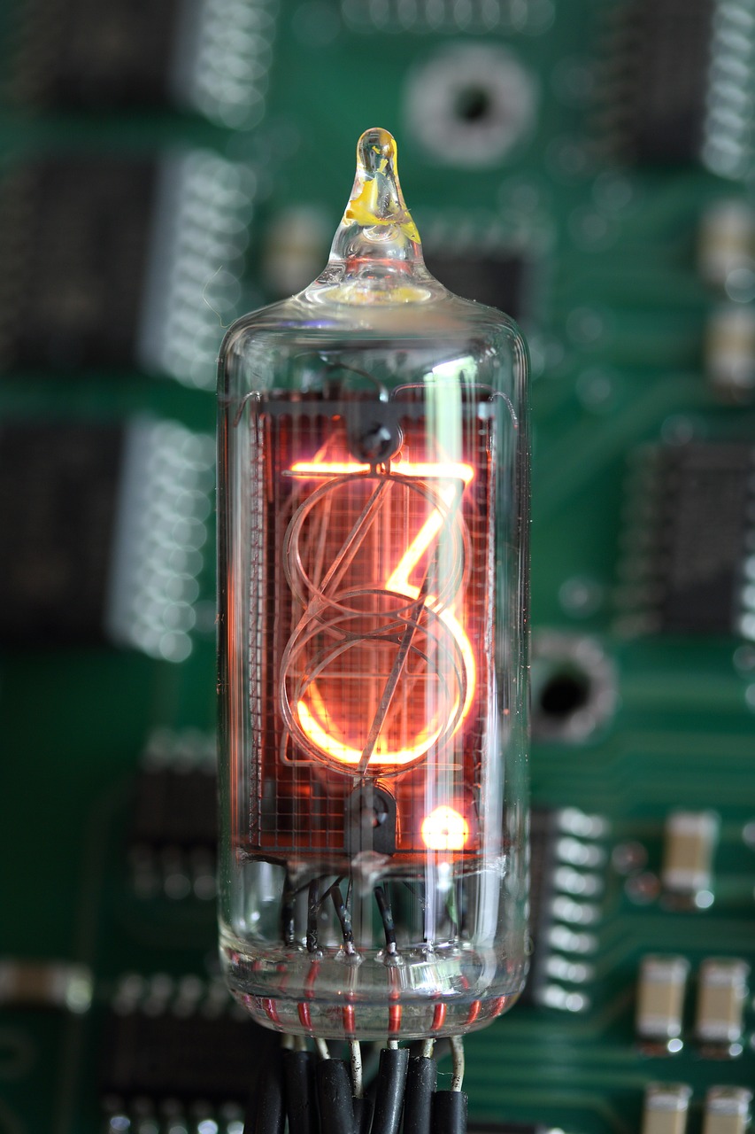 nixie  tube  indicator free photo