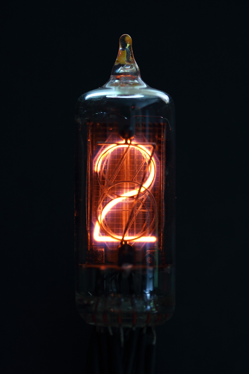 nixie  tube  indicator free photo